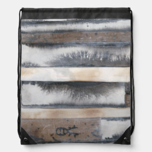 Earth & Smoke I Drawstring Bag