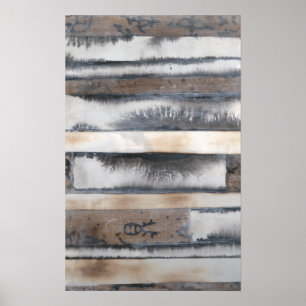 Earth & Smoke I Poster