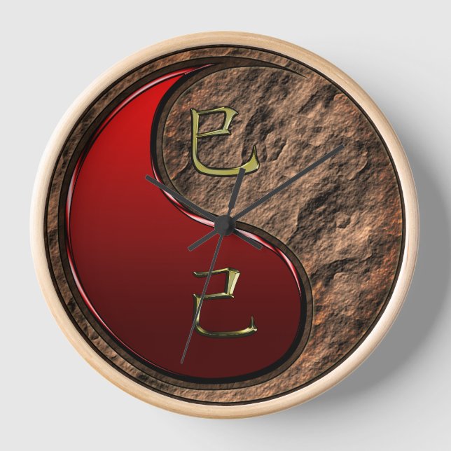 Earth Snake Clock (Front)