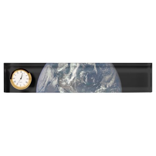 Earth Space America Desk Name Plate