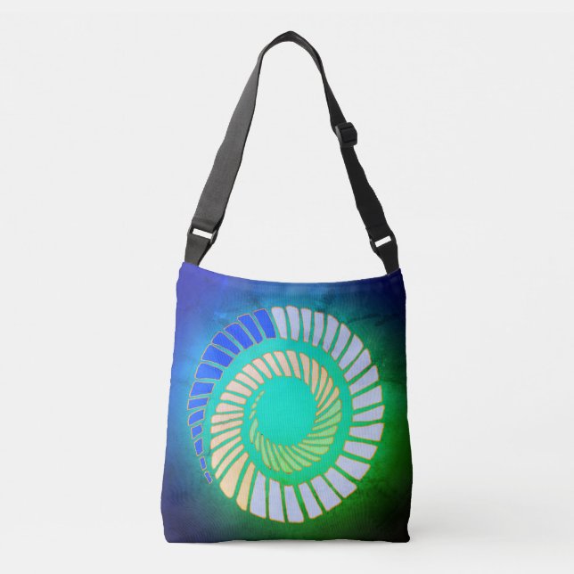 Earth Spiral Crossbody Bag (Front)