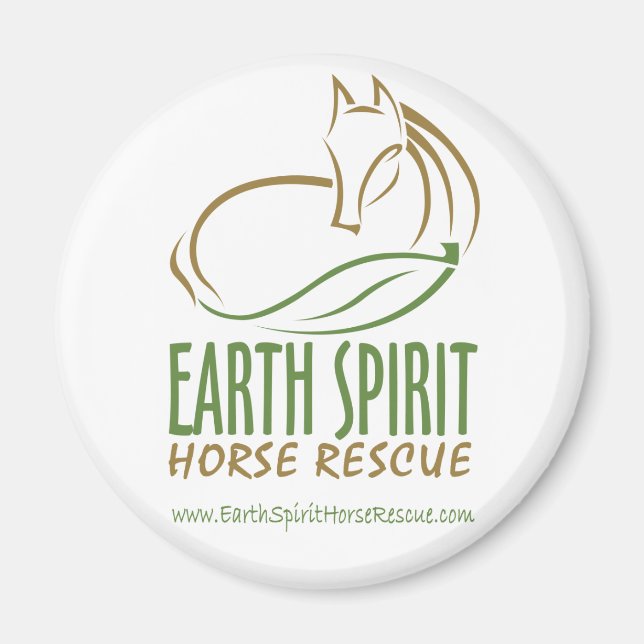 Earth Spirit Horse Rescue Inc. Magnets (Front)
