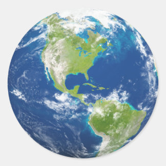 Earth sticker