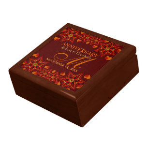 Earth Summer Love Wedding Anniversary Gift Box