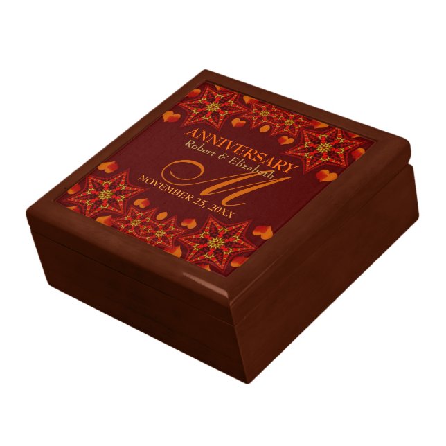 Earth Summer Love Wedding Anniversary Gift Box (Side)