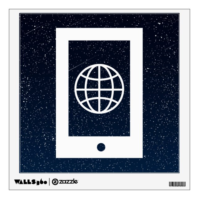 Earth Tablets Minimal Wall Decal (Front)