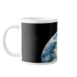 Earth Taken From The Aollo 8 Spacecraft. Giant Coffee Mug