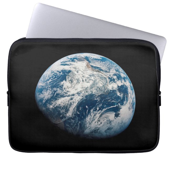 Earth Taken From The Aollo 8 Spacecraft. Laptop Sleeve (Front)