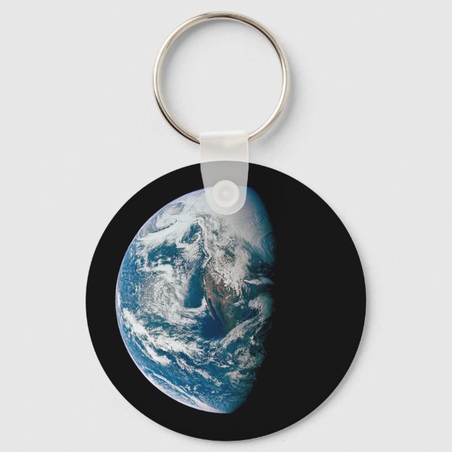 Earth Taken From The Apollo 13 Spacecraft. Keychain (Front)