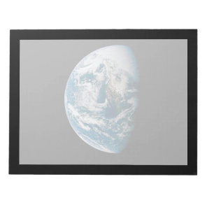 Earth Taken From The Apollo 13 Spacecraft. Notepad