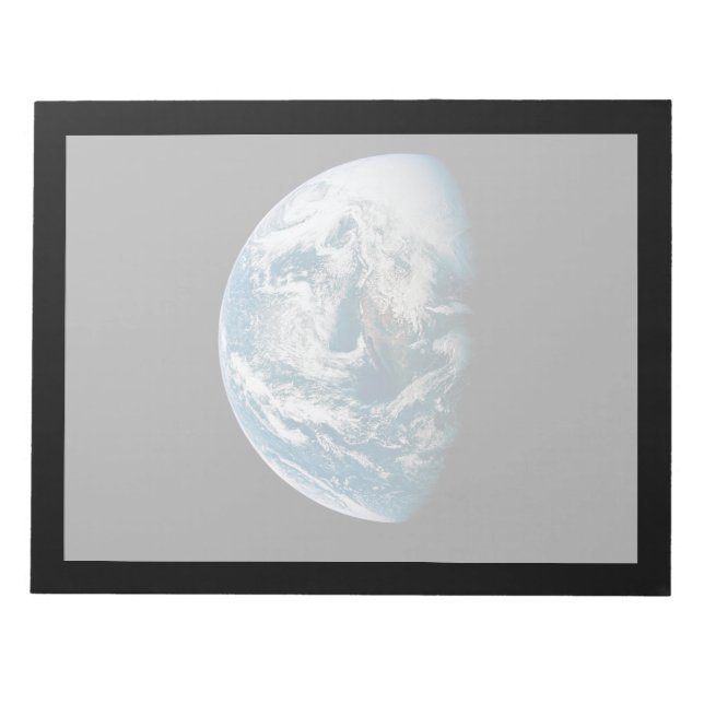 Earth Taken From The Apollo 13 Spacecraft. Notepad (Front)