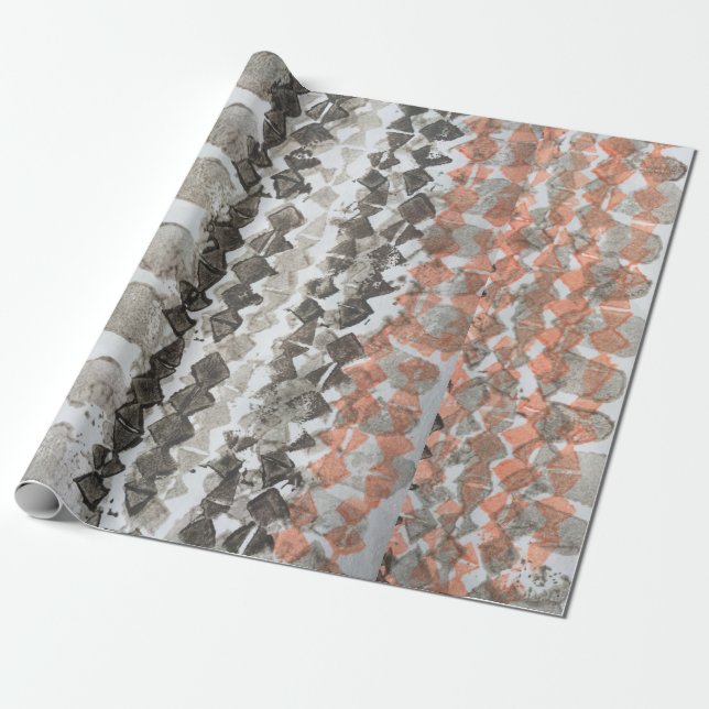 EARTH TAPA WRAPPING PAPER (Unrolled)
