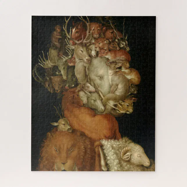 Earth, Terra by Giuseppe Arcimboldo Jigsaw Puzzle | Zazzle