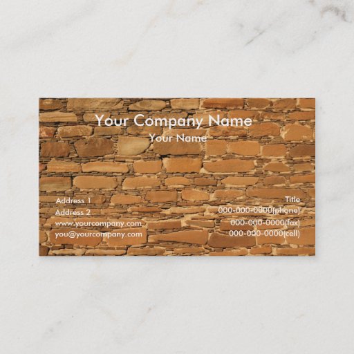 Customizable Earth Texture Business Cards