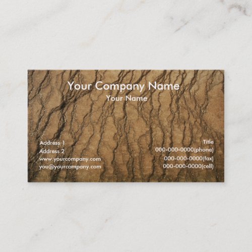 Earth Texture Business Cards