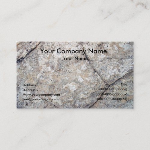 Earth Texture Business Cards