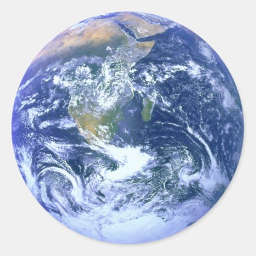 Earth _ The Blue Marble Classic Round Sticker