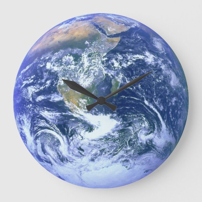 Earth - The Blue Marble Large Clock (Front)