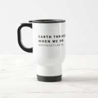 EARTH THRIVES WHEN WE DO Eco-Friendly Large