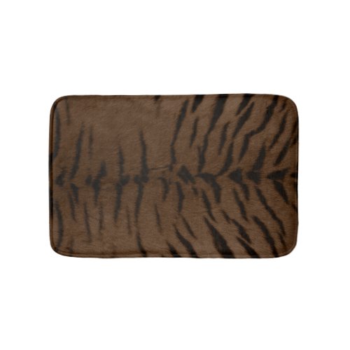 Earth Tiger Skin Print Bath Mat