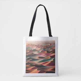 Earth-Tone Drifts on the Desert Tote Bag