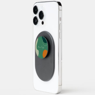 Earth tone organic shapes PopSocket