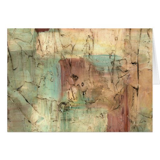 Earth Tone Painting with Cracked Surface Cards (Front Horizontal)