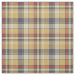 Earth Tone Plaid Fabric