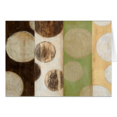 Earth Tone Wood Panel Painting with Circles (Front Horizontal)