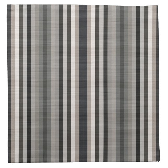 Earth Toned Pattern Cloth Napkin (Front)