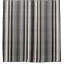 Earth Toned Stripes Shower Curtain