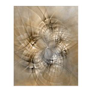 Earth Tones Abstract Modern Fractal Art Texture