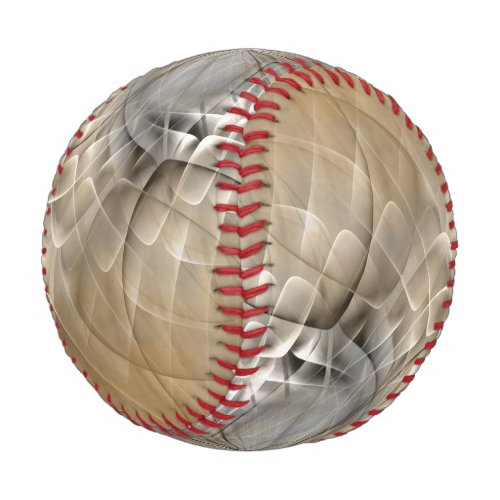 Earth Tones Abstract Modern Fractal Art Texture Baseball