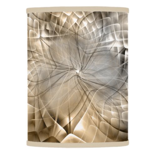 Earth Tones Abstract Modern Fractal Art Texture Lamp Shade