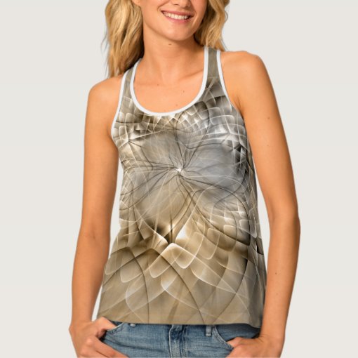 Fractal Metatron Earthstyle Tank Top