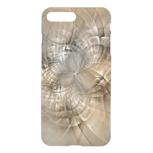 Earth Tones Abstract Modern Fractal Art Texture iPhone 8 Plus7 Plus Case