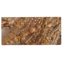 Earth Tones Bead Print