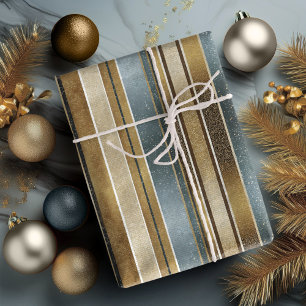 Earth Tones Christmas Pattern#27 ID1009 Wrapping Paper