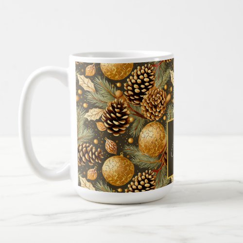 Earth Tones Christmas Pattern29 ID1009 Coffee Mug