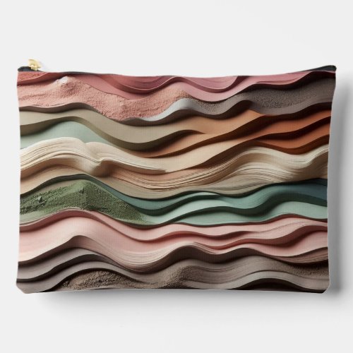 Earth Tones Eye Shadow Hues Vibes  Accessory Pouch