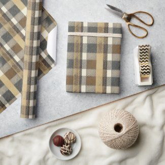 Earth Tones Gold Christmas Pattern#7 ID1009