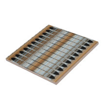 Earth Tones Peruvian Array Ceramic Tile