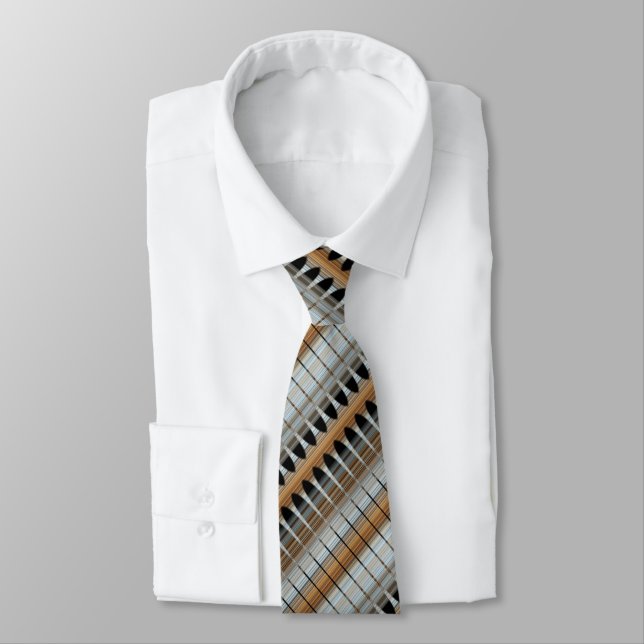 Earth Tones Peruvian Array Tie (Tied)