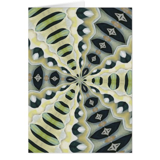 Earth Tones Symmetrical Kaleidoscope (Front)