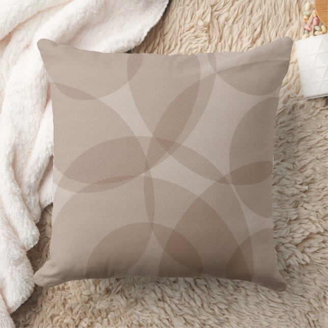 Earth Tones Throw Pillow (Blanket)