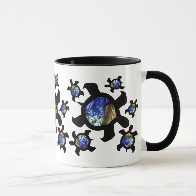 Earth Turtles Mugs (Right)