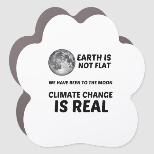 EARTH VACCINE POLITICAL QUOTE CAR MAGNET