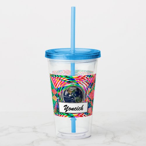 Earth Vibes by Kenneth Yoncich Acrylic Tumbler