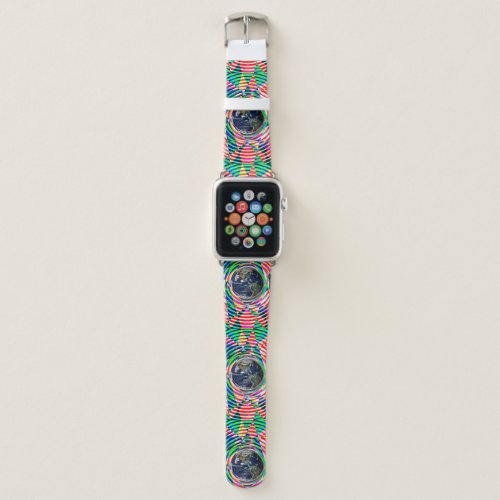 Earth Vibes by Kenneth Yoncich Apple Watch Band
