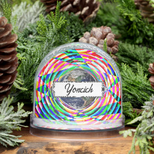Earth Vibes by Kenneth Yoncich Snow Globe